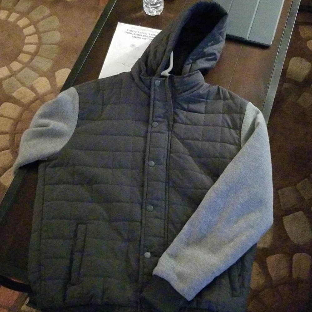 Hooded coat